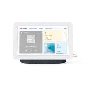 lot 2 image: Google Nest Hub 2nd Gen - Smart Home Speaker and 7 Display with Google Assistant - Charcoal Customer Returns See Pictures