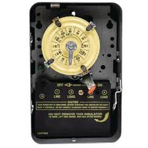 lot 9 image: Lot of Intermatic 40 Amp 60-Minute Indoor Wall Mounted Mechanical Water Heater Timer, Steel, Gray   Customer Returns See Pictures