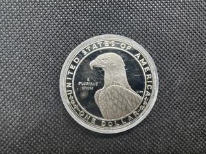 lot 53 image: 1883-S Proof Olympic Silver Commem. Dollar