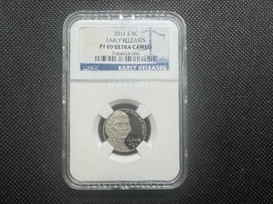 lot 89 image: 2011 S 5c Early Releases NGC PF 69 Ultra Cameo