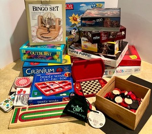 lot 132 image: Collection of Board Games and Puzzles for All Ages