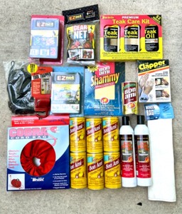 lot 287 image: Assorted Household and Workshop Cleaning and Organization Bundle