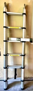 lot 297 image: Telescopic Aluminum Ladder