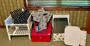 lot 106 image: Collection of Decorative Storage Boxes and Organizers