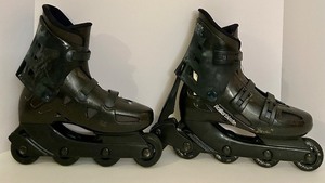 lot 163 image: Pair of BravoBlade GL Rollerblades
