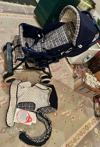 lot 177 image: Chicco Baby Habitat Passeggino Magic Stroller with Accessories