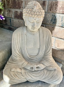 Outdoor Concrete Buddha Garden Statue