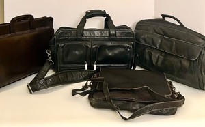 lot 204 image: Collection of 5 Briefcases and Messenger Bags