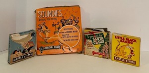 lot 272 image: Collection of 4 Vintage Castle Films Reels Soundies, Santa Claus, and More
