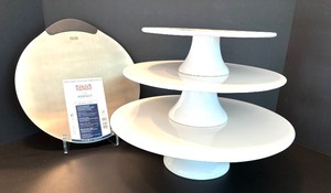 lot 239 image: 3-Tier ASA Selection Cake Stand and Kaiser Kuchenheber Set