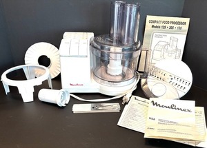 lot 251 image: Moulinex Compact Food Processor Model 129305130 with Accessories