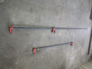 lot 30 image: (2) Bar Clamps 5 & 10