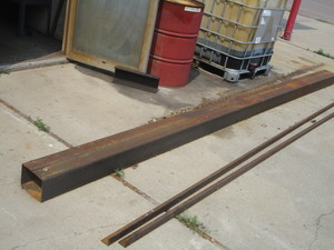 lot 51 image: Rectangle Tubing 6x8x316 16 6 Long