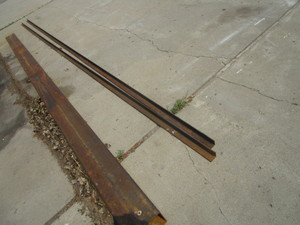 lot 52 image: 2pcs Angle Iron 2x2x14 20 3 Long