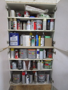 lot 64 image: Misc Paint & Chemicals