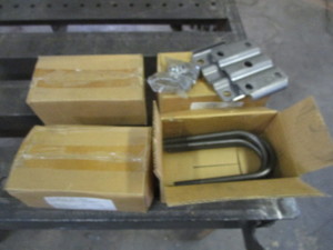 lot 76 image: (4) Sets of 3 Trailer Axle U Bolt Kits