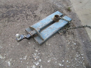 lot 106 image: ForkliftSkid Steer Trailer Mover