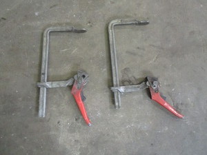 lot 29 image: (2) 12 Adjustable Clamps