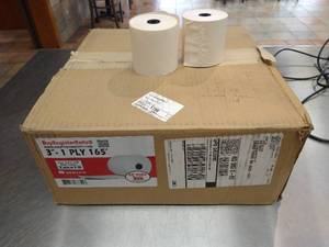 lot 3 image: Full Case of (50) Register Receipt Rolls