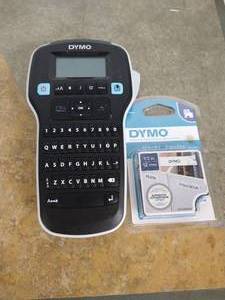 lot 14 image: Dymo Label Creator & Package of Labels
