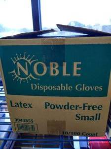 lot 32 image: (9) Boxes 100 Ct. Powder-Free Latex Gloves