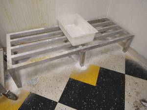 lot 55 image: NSF Food Rack