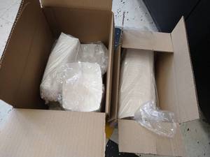 lot 64 image: (2) Boxes Food Trays (French Fries, Etc)