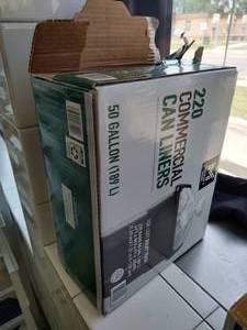 lot 66 image: Commercial Garbage Can Liners