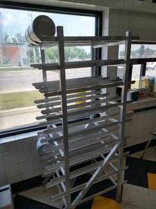 lot 70 image: Commercial Canned Food Storage System