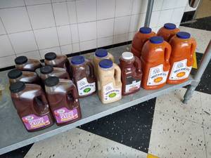 lot 76 image: Huge Lot of Sauces