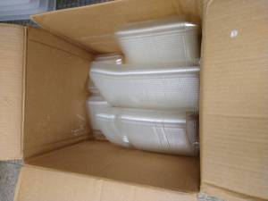 lot 93 image: Box of Pie Slice Trays
