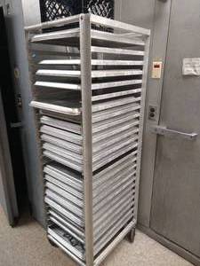 lot 106 image: Rack & 66 Trays