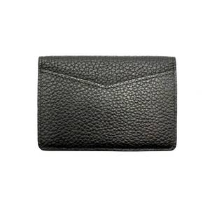 lot 49 image: Louis Vuitton Black Taiga Leather Vertical Wallet Pre-Owned Retail $450