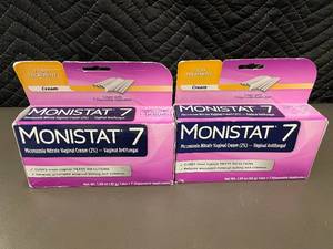 Monistat 7 Miconazole Nitrate Vaginal Cream (2%) - 7-Day Treatment with Applicators