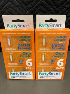 lot 44 image: PartySmart Herbal Supplement 6-Pack