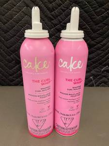 lot 48 image: Set of 2 Cake The Curl Whip Whipped Curl Mousse 8.4 oz