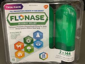 Flonase Allergy Relief Twin Pack - 2 x 144 Sprays