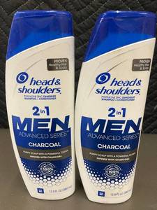 lot 56 image: Head & Shoulders Men 2-in-1 Charcoal Shampoo & Conditioner Set