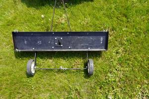 lot 13 image: Tow Behind Garden TractorATV Lawn Aerator