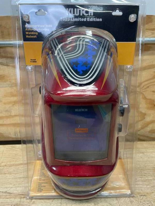 lot 146 image: KLUTCH MonsterView 1400 Auto-Darkening Welding Helmet
