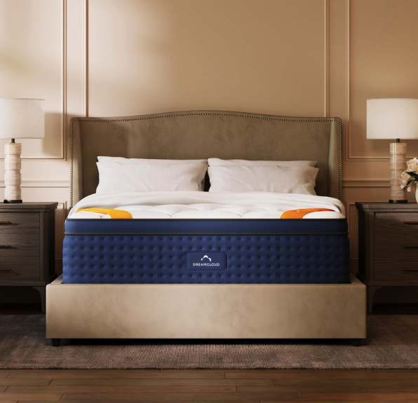 lot 21 image: Dreamcloud Premier Rest Luxury Gel Memory Foam 14 King Mattress 050525360.94