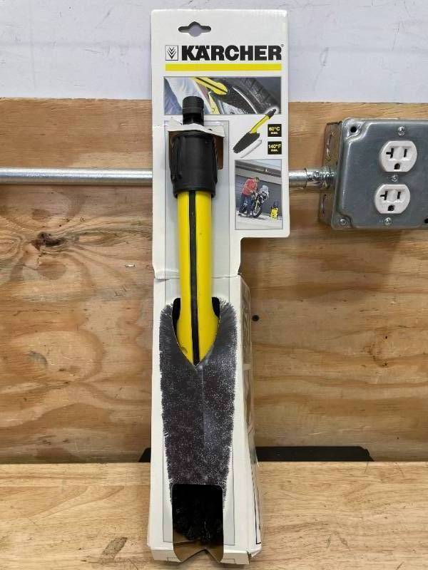 lot 23 image: Wheel Washing Brush Karcher Model # 26432340