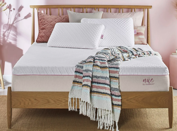 lot 37 image: Nue King 10 Memory Foam Mattress
