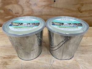 lot 45 image: PATIO ESSENTIALS Lot of 2- Citronella Candles (17 ounces each)