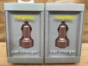 lot 69 image: Lot of 2 - Heyday Car Chargers