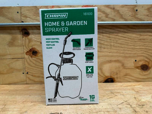 lot 78 image: Chapin 16100 1-Gallon Made in USA Garden Pump Sprayer with Ergonomic Handle