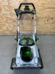 lot 4 image: EGO Power Peak Power 21 in. Single stage 56 V Battery Snow Blower Model # SNT2120AP - Tool Only