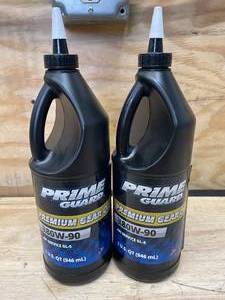 lot 107 image: Lot of 2 - Prime Guard Premium Gear Oil SAE 80W-90