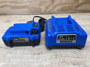 lot 120 image: Kobalt 24V 4Ah Extended Run Lithium-Ion Battery with Charger