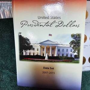 lot 13 image: 2007-2015 United States Presidential Dollar Complete Set